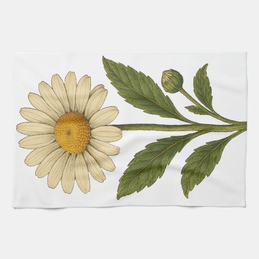 Linge De Cuisine Vintage Daisy (Horizontal)