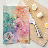 Linge De Cuisine Vintage Dandelion Abstract Pattern (5) (Quart Plié)