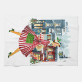 Linge De Cuisine vintage de Noël 1950 (Horizontal)