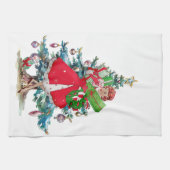 Linge De Cuisine vintage de Noël 1950 (Horizontal)