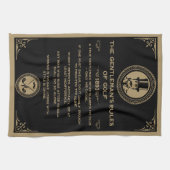 Linge De Cuisine Vintage Golf Rules Wall  (Horizontal)