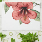 Linge De Cuisine Vintage Hibiscus (Plié)
