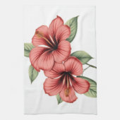 Linge De Cuisine Vintage Hibiscus (Vertical)