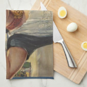 Linge De Cuisine Vintage Holland Air Travel (Quart Plié)