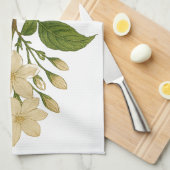 Linge De Cuisine Vintage Jasmine (Quart Plié)