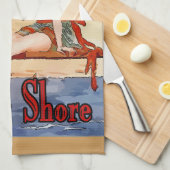 Linge De Cuisine Vintage Jersey Shore (Quart Plié)