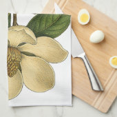 Linge De Cuisine Vintage Magnolia (Quart Plié)