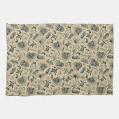 Linge De Cuisine Vintage Motif tropical (Horizontal)