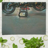 Linge De Cuisine vintage motorcycle artwork (Plié)