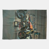 Linge De Cuisine vintage motorcycle artwork (Horizontal)