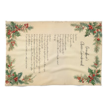 Vintage Noël Famille de vacances Recette