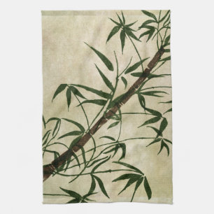 Linge De Cuisine Vintage Oriental Bamboo 1