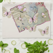 Linge De Cuisine Vintage papillon (Plié)