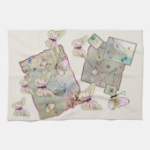 Linge De Cuisine Vintage papillon (Horizontal)