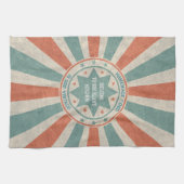 Linge De Cuisine Vintage personnalisable (Horizontal)