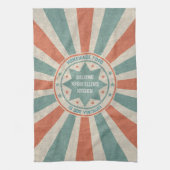 Linge De Cuisine Vintage personnalisable (Vertical)