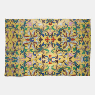 Linge De Cuisine Vintage rétro Floral Minton Carrelage Botanique