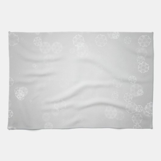 Linge De Cuisine Vintage Snow Background (Horizontal)