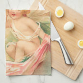 Linge De Cuisine Vintage valentine cupide ange 1 (Quart Plié)