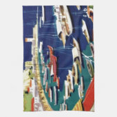 Linge De Cuisine Vintage voyage Athènes Grèce (Vertical)