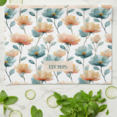 Linge De Cuisine Vintage Watercolor Floral Family Heritage (Plié)