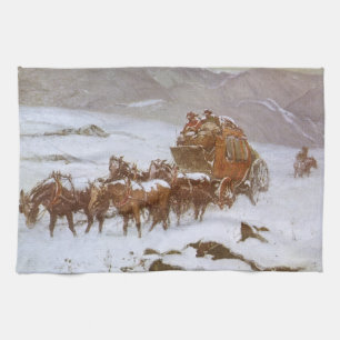 Linge De Cuisine Vintage West, Pourquoi le courrier était en retard