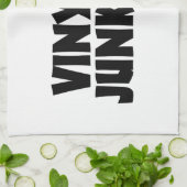 Linge De Cuisine Vinyl Junkie (Plié)