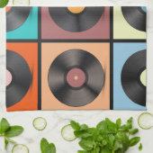 Linge De Cuisine Vinyl records : retro LP set. (Plié)