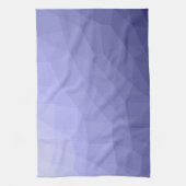 Linge De Cuisine Violet bleu maille foncé motif géométrique (Vertical)