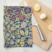 Linge De Cuisine Violet et et Columbine, William Morris (Quart Plié)