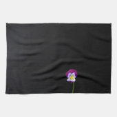 Linge De Cuisine Violet Fleur ktcna (Horizontal)