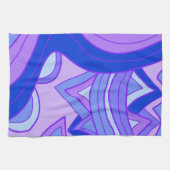 Linge De Cuisine Violets Groovy (Horizontal)
