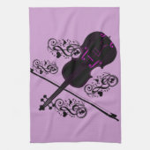 Linge De Cuisine Violon, amour cinglé_ (Vertical)