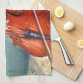 Linge De Cuisine Violon/Violon (Quart Plié)