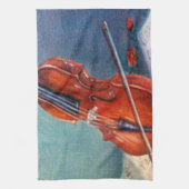 Linge De Cuisine Violon/Violon (Vertical)