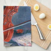 Linge De Cuisine Violon/Violon (Quart Plié)