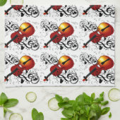 Linge De Cuisine Violoniste, Rock House_ (Plié)