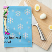 Linge De Cuisine Virtual Hugs Prosecco Noël (Quart Plié)