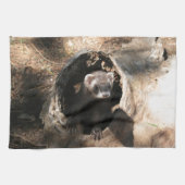 Linge De Cuisine Visage de furet (Horizontal)