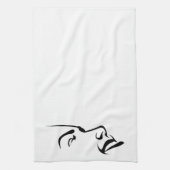 Linge De Cuisine Visage d'une femme (Vertical)