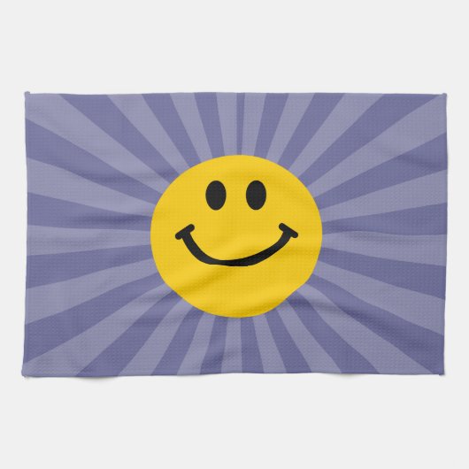 Linge De Cuisine Visage heureux (Horizontal)