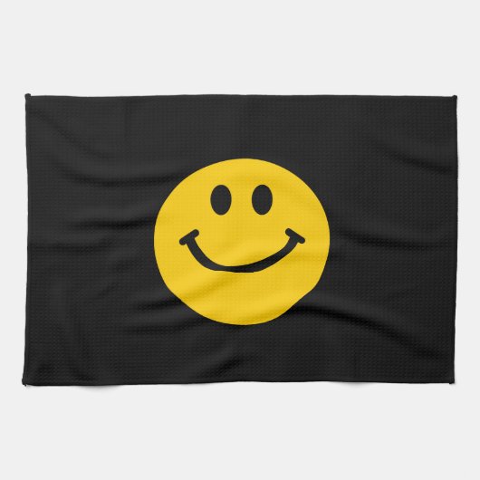 Linge De Cuisine Visage jaune (Horizontal)