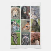 Linge De Cuisine Visages animaux (Vertical)