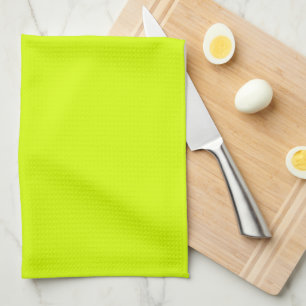 Linge De Cuisine Visibilité jaune et élevée au néon