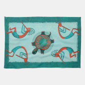 Linge De Cuisine Visitors Native Folk Art (Horizontal)