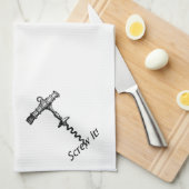 Linge De Cuisine Vissez-le tire-bouchon (Quart Plié)