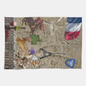 Linge De Cuisine Vive la France Kitchen Towel (Horizontal)