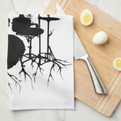 Linge De Cuisine Vivent le battement au rythme du tambour de ~ de (Quart Plié)