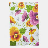 Linge De Cuisine Vivid fleurs de pansement (Vertical)