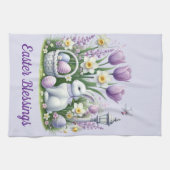 Linge De Cuisine Voeux de Pâques (Horizontal)